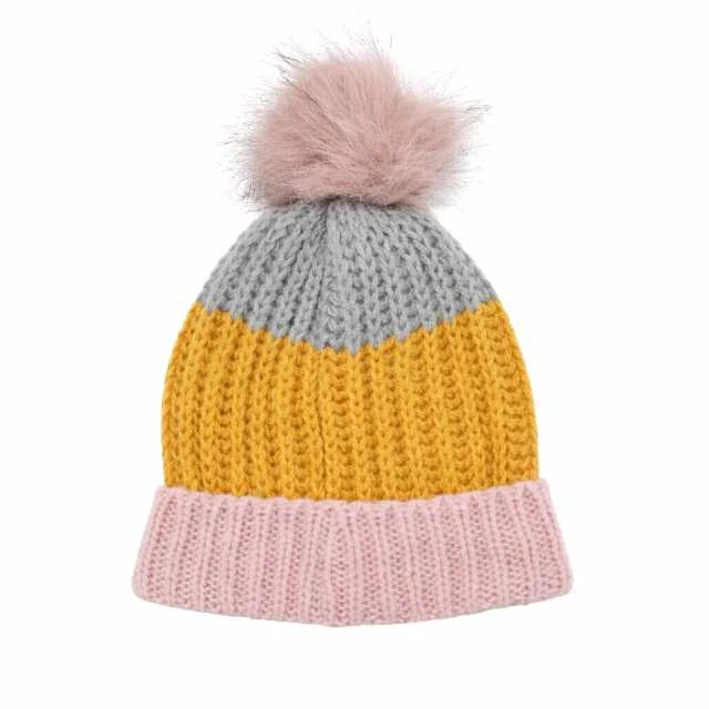 کلاه بافتنی زنانه مدل آی ام