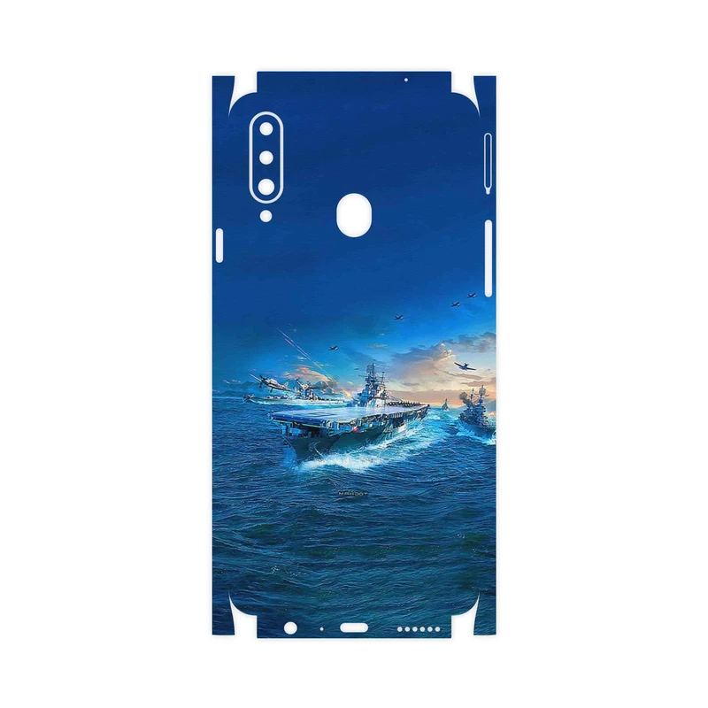 برچسب پوششی ماهوت مدل Warship-FullSkin مناسب برای گوشی موبایل سامسونگ Galaxy A20s