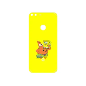 MAHOOT SpongeBob SquarePants Cover Sticker for Google Pixel