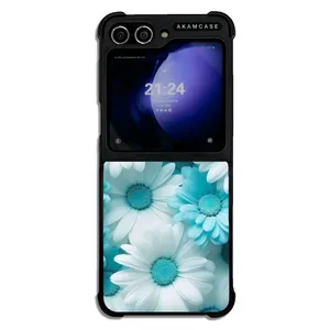 AKAM AMC-WSGZFLIP5-FLOWERS-43 Cover For Samsung Galaxy Z Flip 5