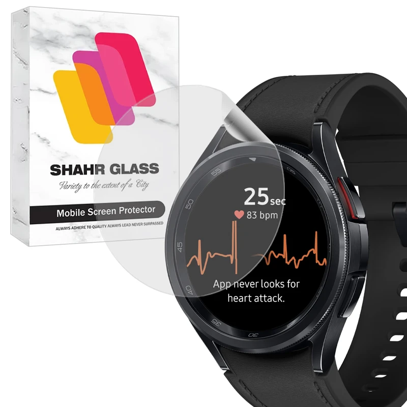 محافظ صفحه نمایش شهر گلس مدل WNOS20 مناسب برای ساعت هوشمند سامسونگ Galaxy Watch 6 Classic 43mm
