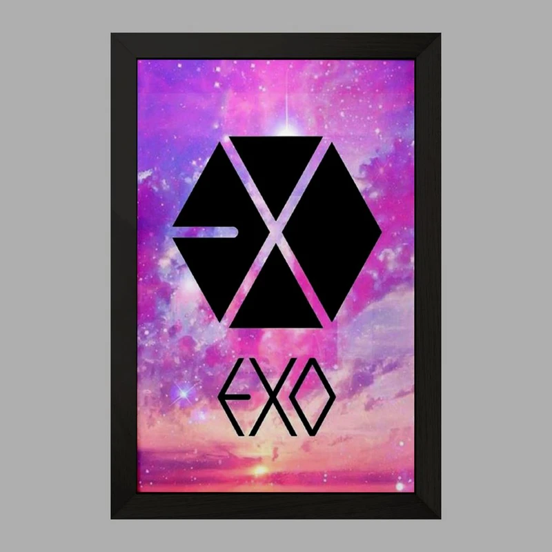 تابلو خندالو مدل گروه موسیقی اکسو EXO  کد 2529