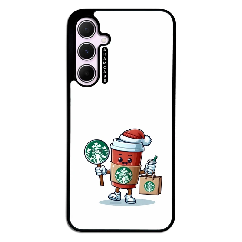 کاور آکام مدل AMC-WSGA35-STARBUCKS-32 مناسب برای گوشی موبایل سامسونگ Galaxy A35