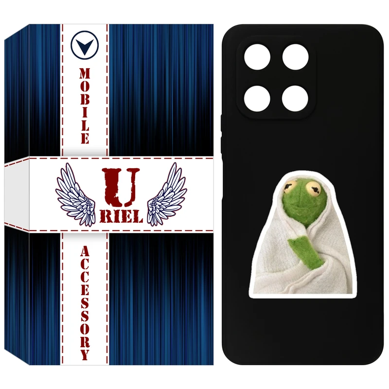 کاور یوریل مدل KSH کد 82 طرح قورباغه مناسب برای گوشی موبایل آنر X6A / X6A Plus