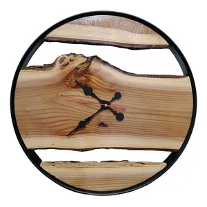 ساعت دیواری مدل چوبی s03