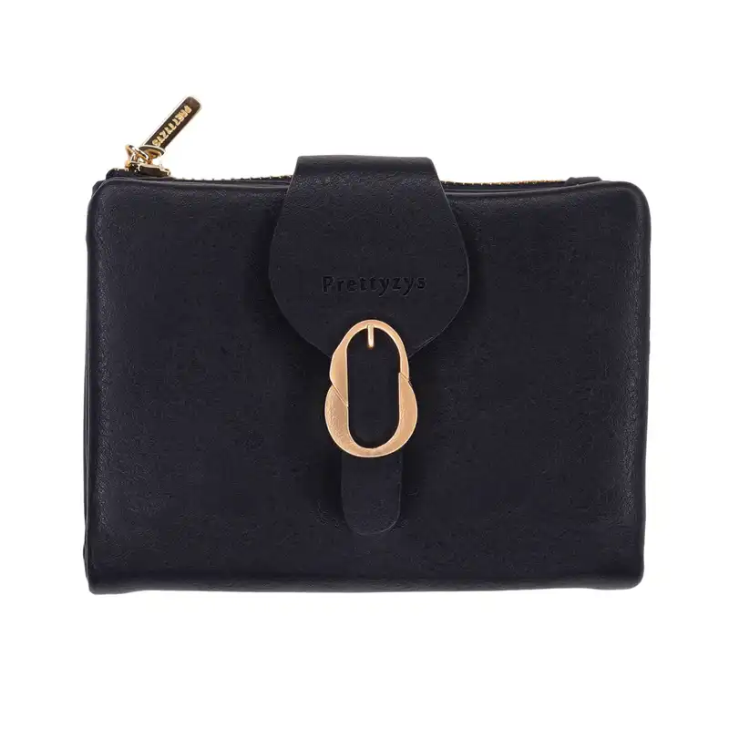 کیف پول زنانه پرتیزس مدل سگک دار کد 2020035