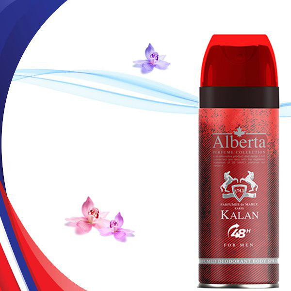 اسپری بدن مردانه آلبرتا مدل Kalan - de MARLY حجم 200 میلی لیتر