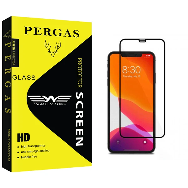 محافظ صفحه نمایش سرامیکی وایلی نایس مدل Pergas Glass مناسب برای گوشی موبایل اپل iPhone11 Pro