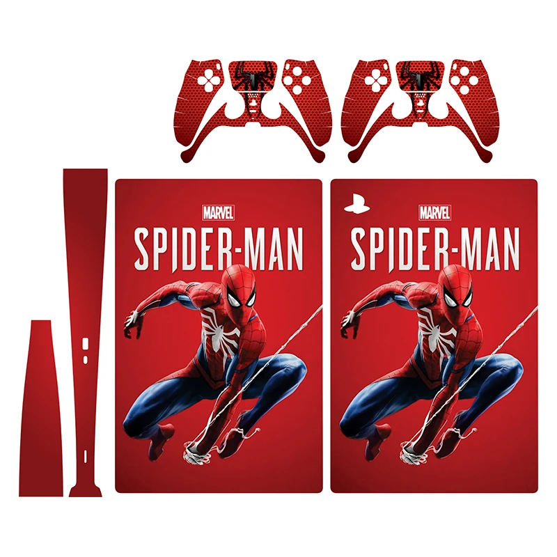      برچسب کنسول بازی پلی استیش 5 دیجیتال توییجین وموییجین مدل spider man 1 مجموعه 6 عددی 