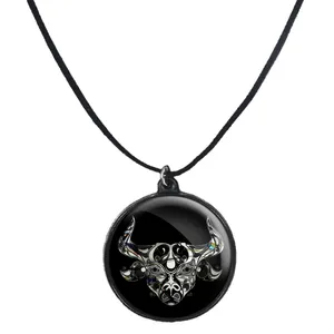 گردنبند پرمانه طرح شیکاگو بولز کد pmb.155 