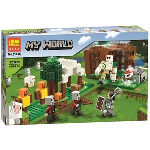 ساختنی 321 قطعه بلا مدل ماینکرافت کد 11476