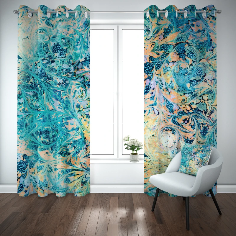 پرده مدل b2635 سایز 140×280 سانتی متر