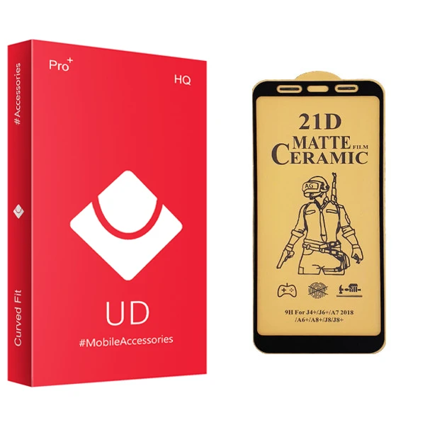 محافظ صفحه نمایش سرامیکی یو دی مدل HQ مناسب برای گوشی موبایل سامسونگ Galaxy J4 Plus