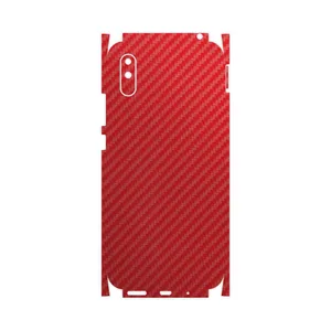 MAHOOT Red-Fiber-FullSkin Cover Sticker for Xiaomi Redmi 9A
