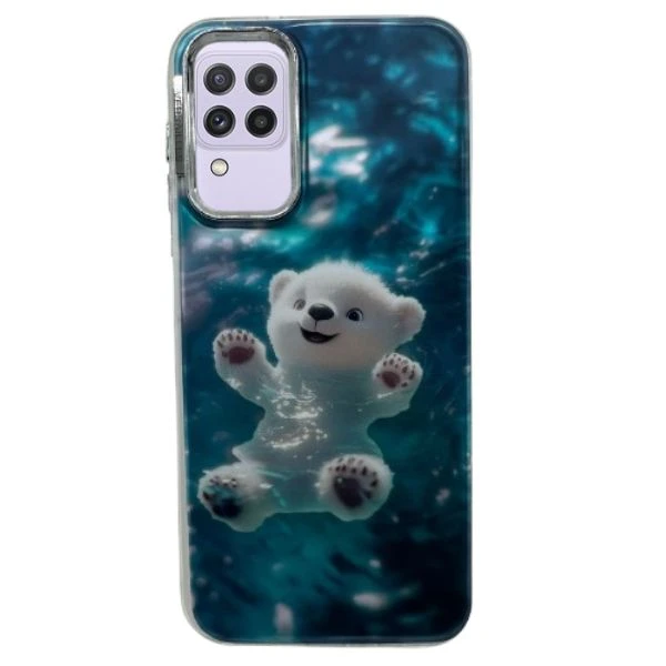 کاور کد 12 طرح خرس مناسب برای گوشی موبایل سامسونگ Galaxy A22 4g
