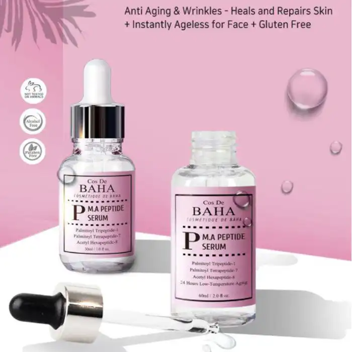 سرم ضد چروک کاز دی باها مدل M.A PEPTIDE حجم 60 میلی لیتر