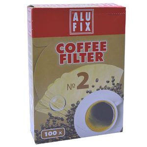 فیلتر قهوه الوفیکس مدل 2 بسته 100 عددی