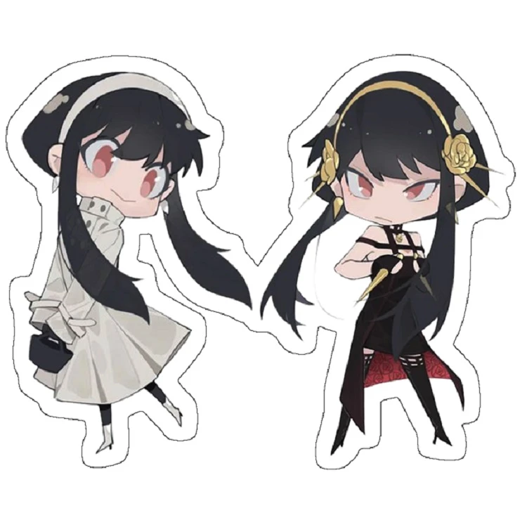استیکر لپ تاپ مدل Yor Forger chibi - Spy X Family