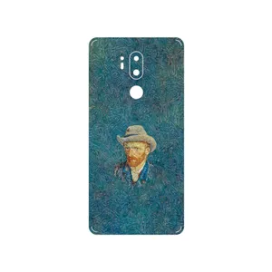 MAHOOT Self portrait with a gray felt hat Cover Sticker for LG G7 PLUS THINQ