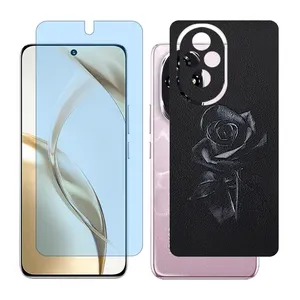 Glass Together model matte anti blue screen protector suitable for Honor 200 mobile phone with back cover sticker