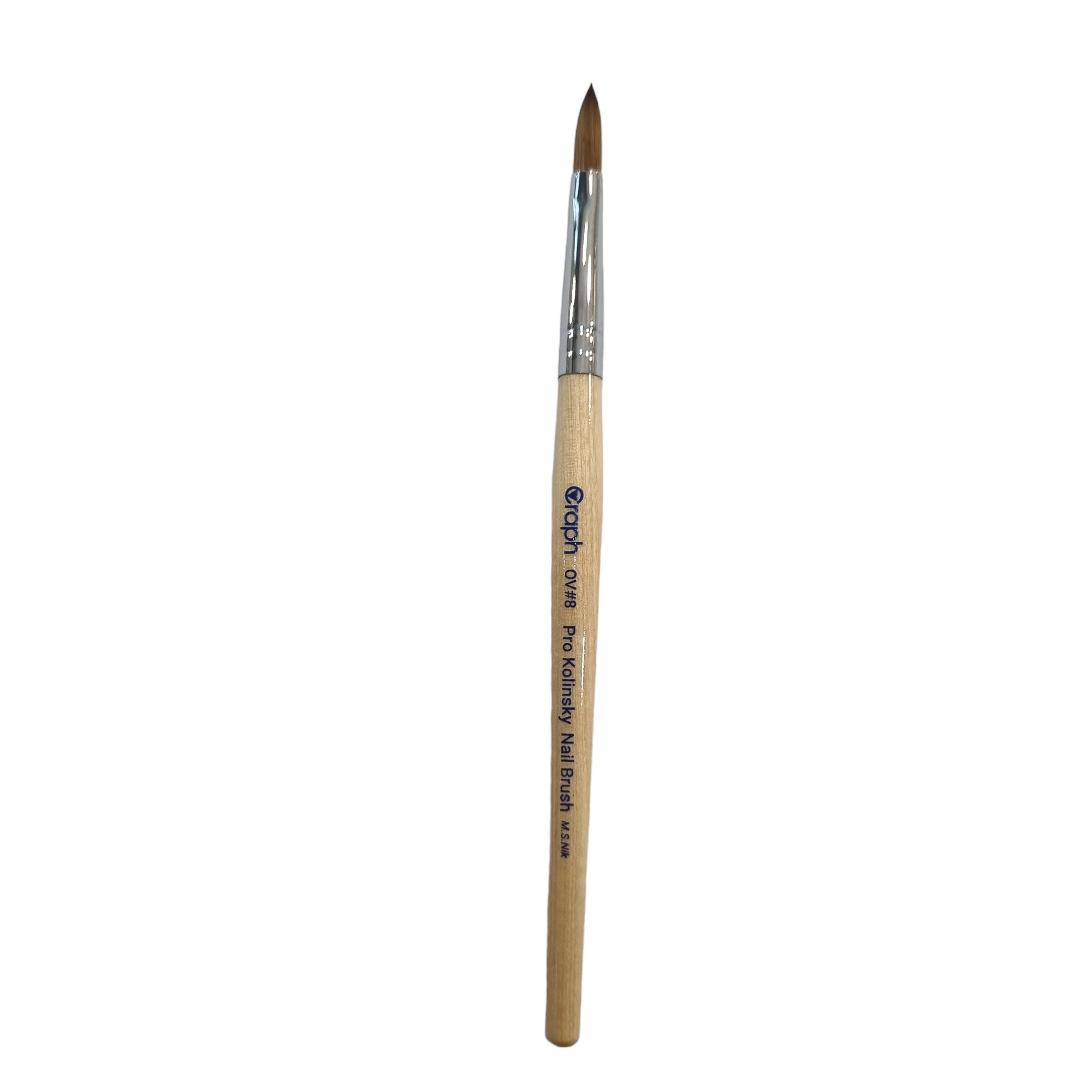 قلم موی کاشت ناخن گراف مدل اشکی شماره 8