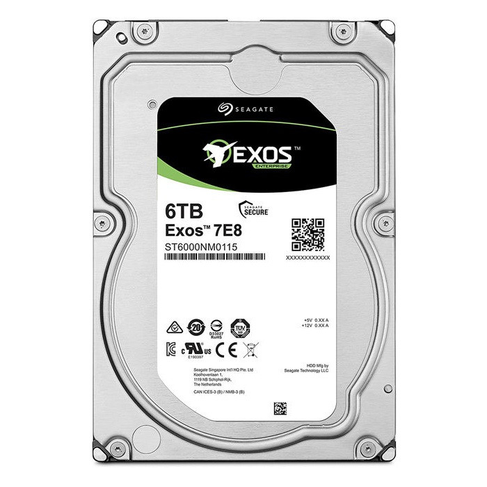 هارد دیسک اینترنال  مدل Exos ST6000NM0115 ظرفیت 6 ترابایت