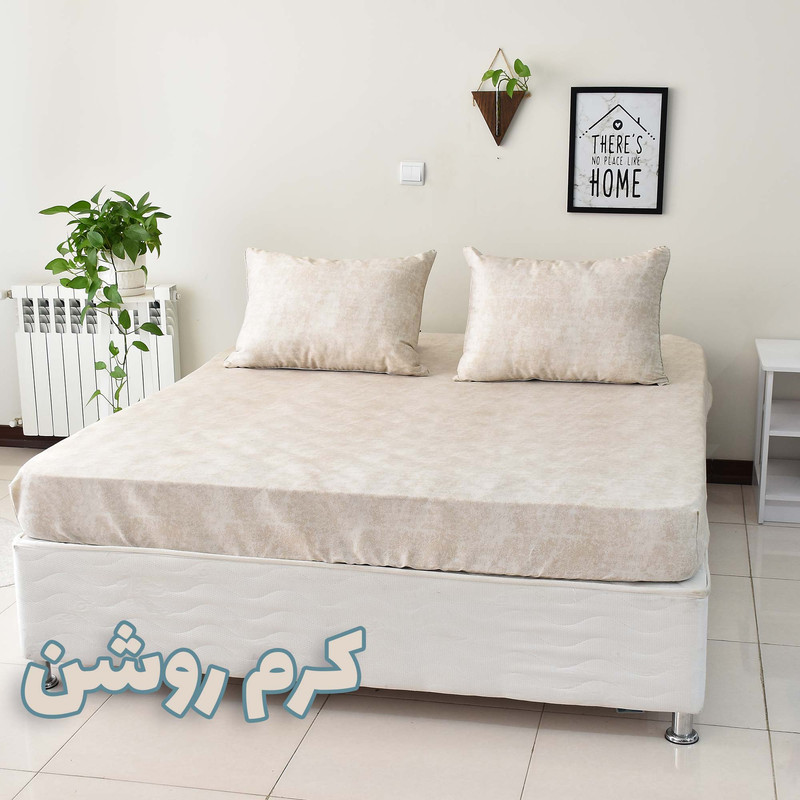 سرویس ملحفه بومرنگ مدل PatineA-90 یکنفره 2 تکه