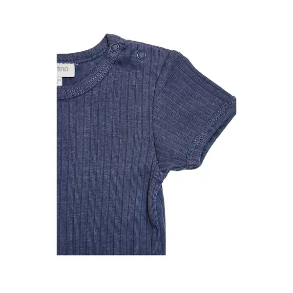 بادی آستین کوتاه نوزادی او وی اس کد 5494 مجموعه 2 عددی