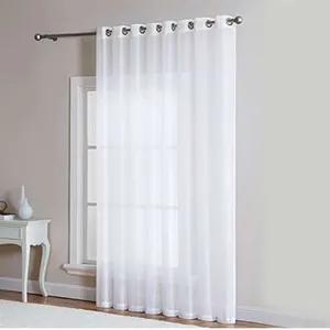 پرده پرهام دکور مدل حریر ساده پانچ سایز 280×300 سانتیمتر 
