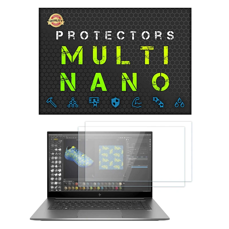 محافظ صفحه نمایش شفاف مولتی نانو مدل X-S2N مناسب برای لپ تاپ اچ پی ZBook Studio G7 15.6 inch 2020 بسته دو عددی
