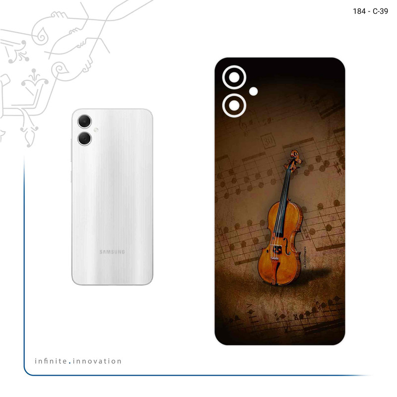 برچسب پوششی ماهوت مدل Violin_Instrument مناسب برای گوشی موبایل سامسونگ Galaxy A05