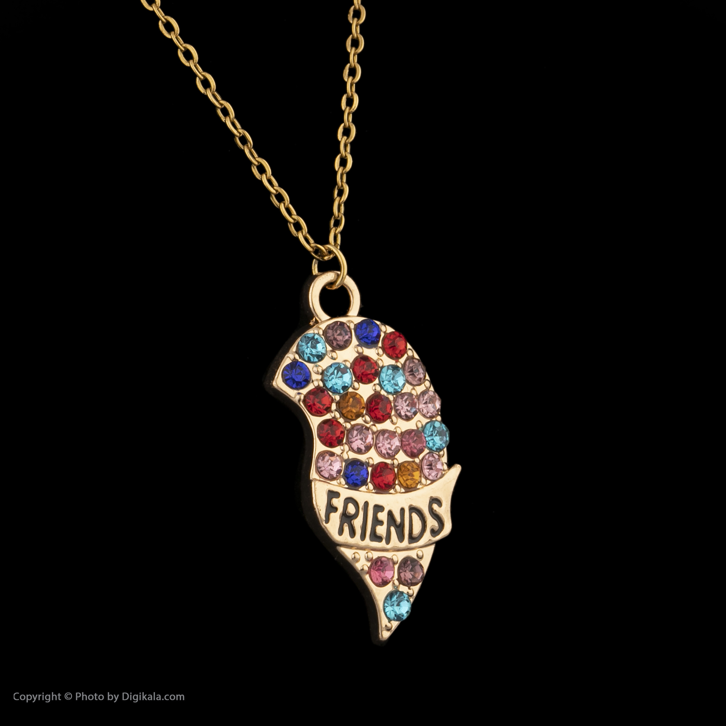 گردنبند دخترانه مدل Best friends کد 53 بسته 2 عددی گردنبند دخترانه مدل Best friends کد 53 بسته 2 عددی
