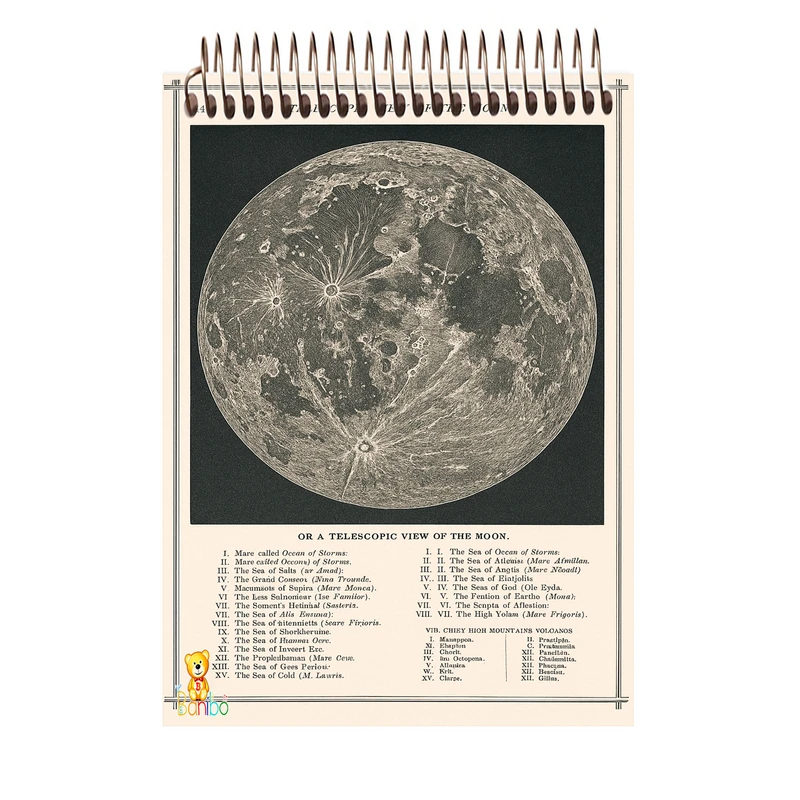دفتر شطرنجی 100 برگ بانیبو مدل فضا کد 1102