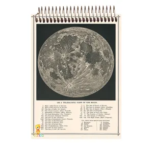 دفتر شطرنجی 100 برگ بانیبو مدل ماه کد 1102