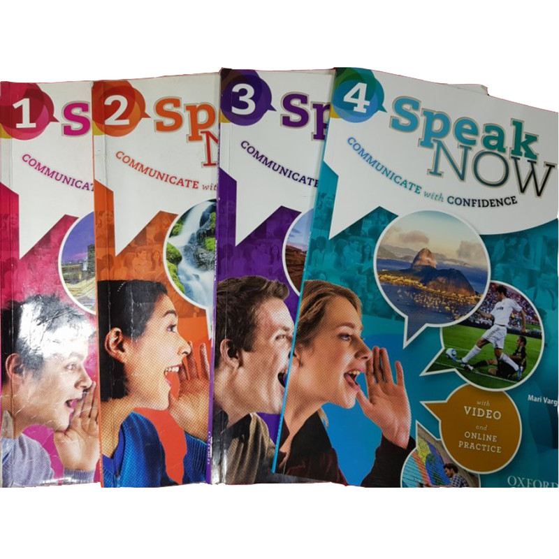 کتاب Speak Now اثر Mari Vargo انتشارات هدف نوین 4 جلدی کتاب Speak Now اثر Mari Vargo انتشارات هدف نوین 4 جلدی