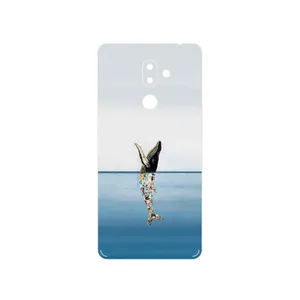 MAHOOT Collage of Sea Trash Cover Sticker for Nokia 7 Plus
