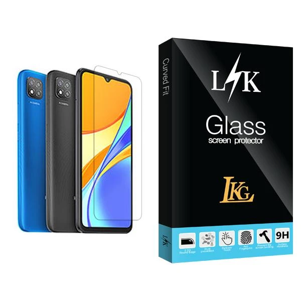 محافظ صفحه نمایش ال کا جی مدل LK Glass MIX001 مناسب برای گوشی موبایل شیائومی Redmi 9C