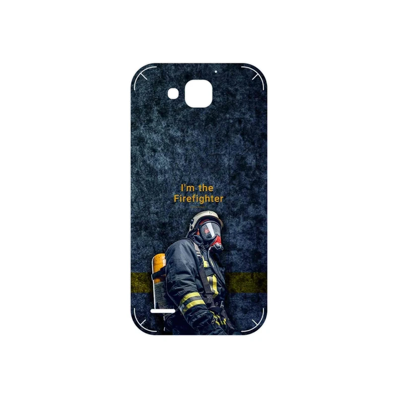 برچسب پوششی ماهوت مدل Firefighter مناسب برای گوشی موبایل هوآوی Ascend G750