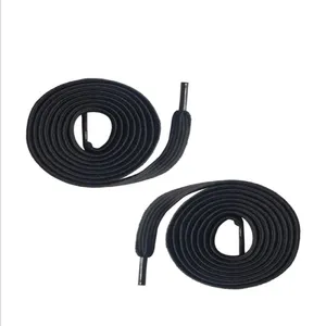 بند کفش کشی مدل T کد 1 رنگ مشکی بسته 2 عددی