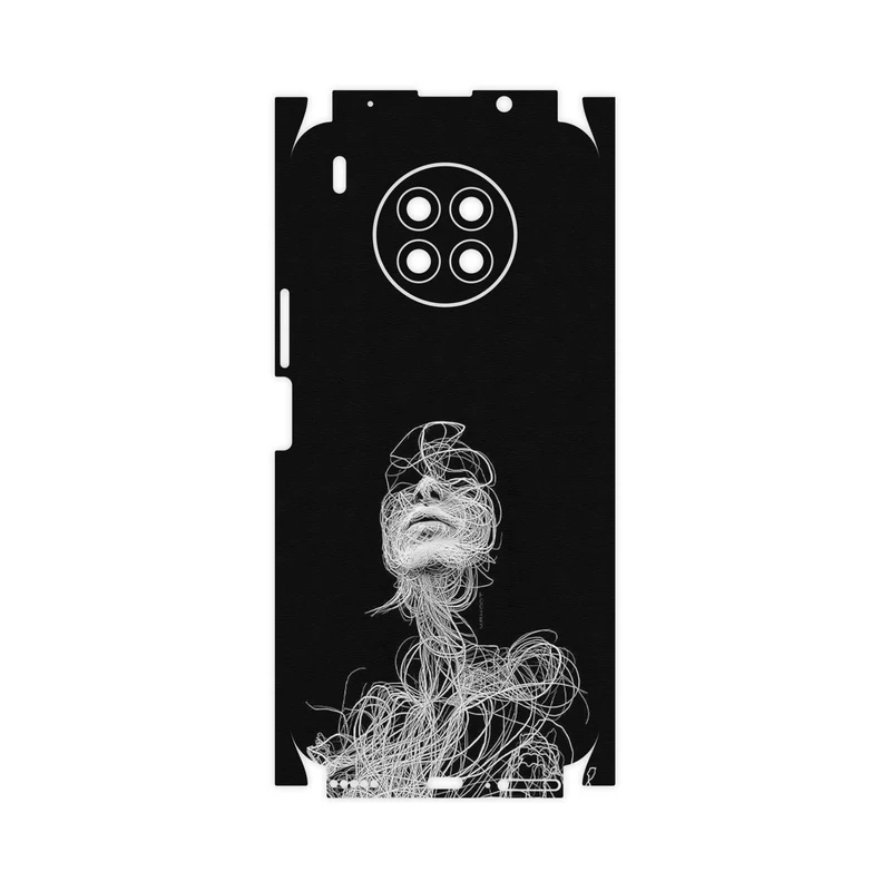 برچسب پوششی ماهوت مدل Strings Digital Art 2-FullSkin مناسب برای گوشی موبایل آنر 50 Lite