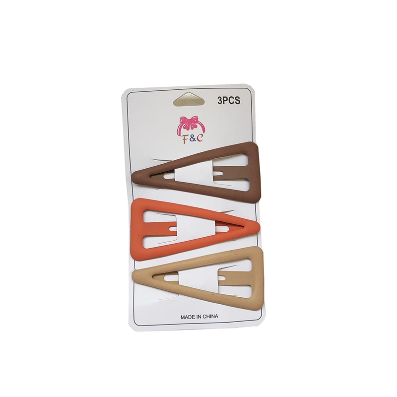 گیره مو زنانه مدل مثلث مجموعه 3 عددی