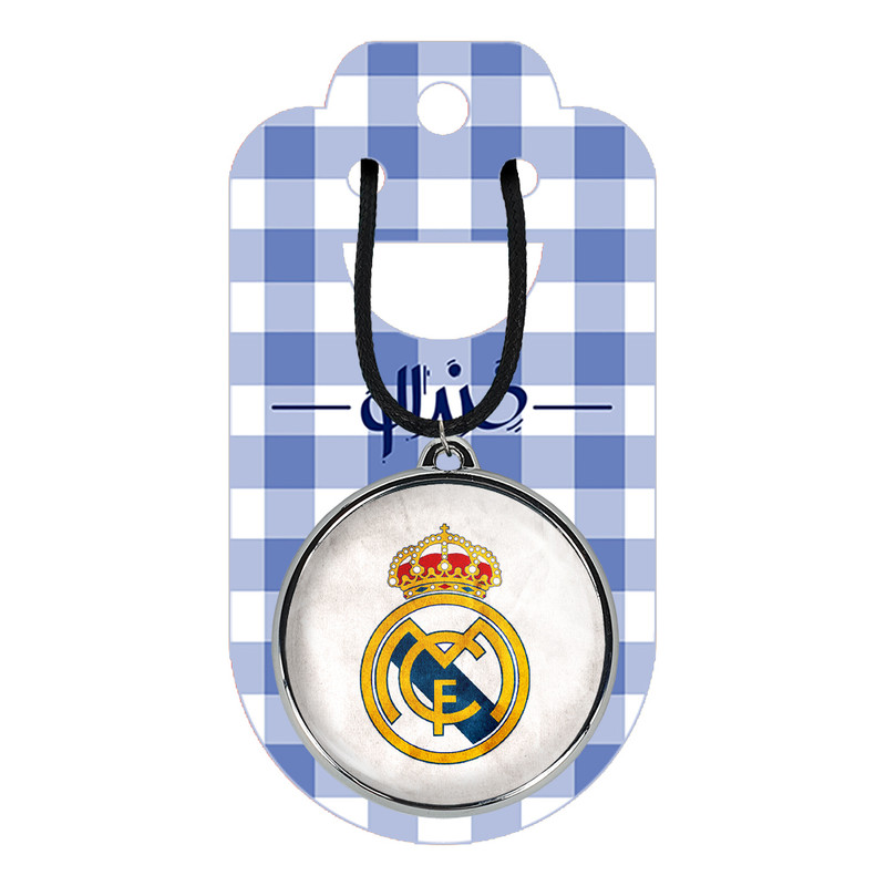 گردنبند خندالو مدل باشگاه رئال مادرید Real Madrid کد 2635426348 گردنبند خندالو مدل باشگاه رئال مادرید Real Madrid کد 2635426348
