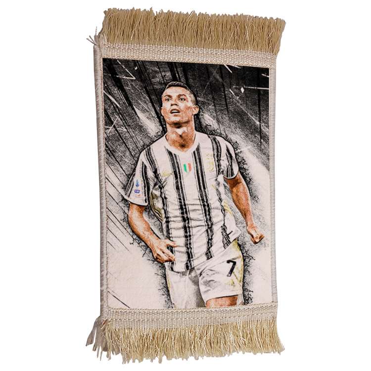 فرش ماشینی دیوارکوب مدل رونالدو کد 456