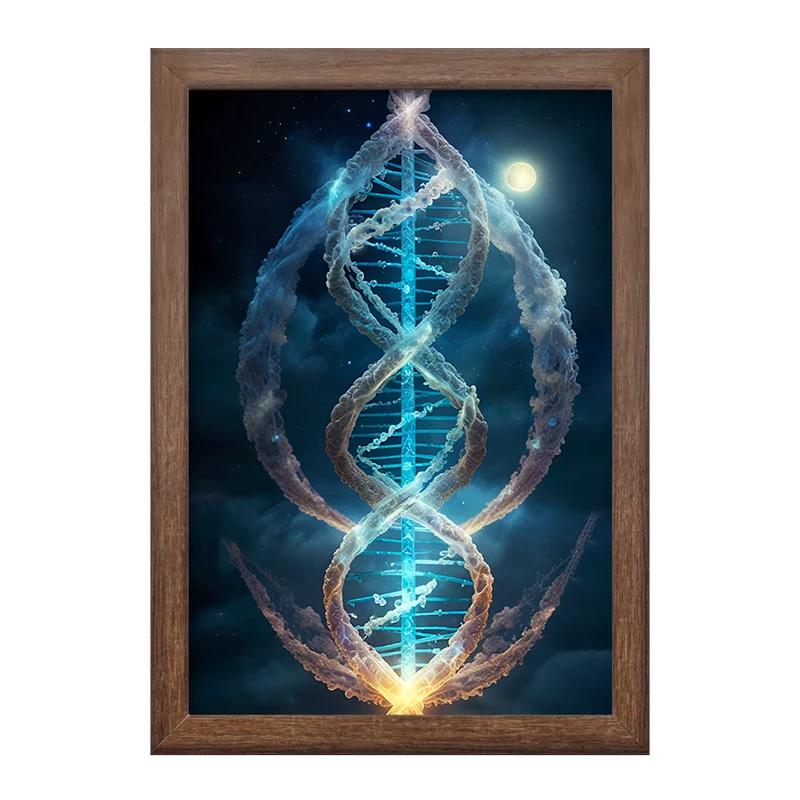 تابلو خندالو طرح دی ان ای (DNA) کد F6358