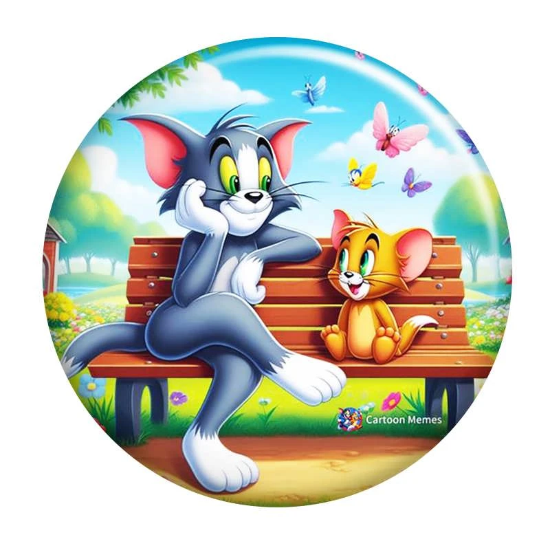 پیکسل گالری باجو طرح انیمیشن تام و جری موش و گربه کد 45