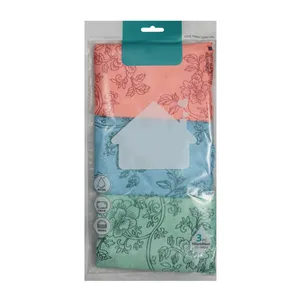 دستمال آشپزخانه طرح گل کد RO-D102 مجموعه 3 عددی