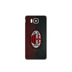 MAHOOT  AC-Milan-FC Cover Sticker for Samsung Galaxy Alpha