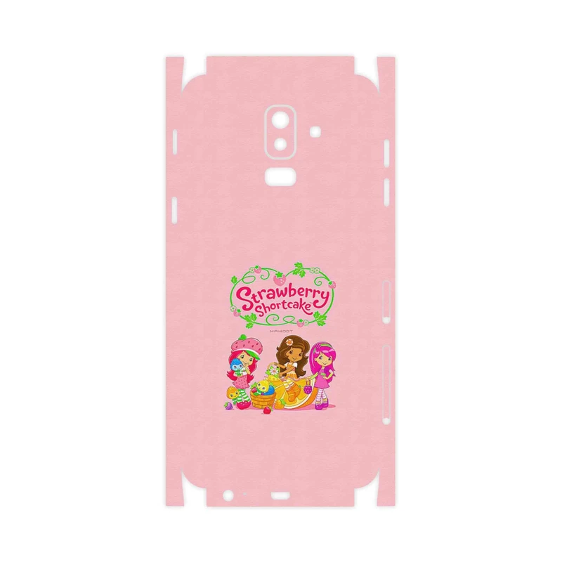 برچسب پوششی ماهوت مدل Strawberry Shortcake-FullSkin مناسب برای گوشی موبایل سامسونگ Galaxy J8