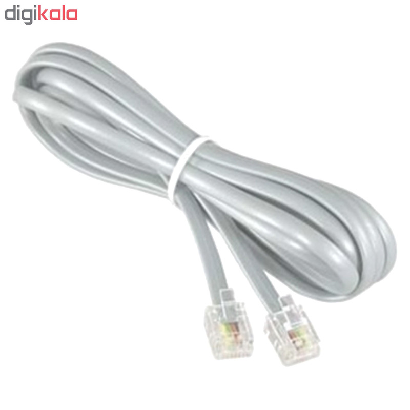 سیم تلفن کد TC-KN10M طول 10 متر