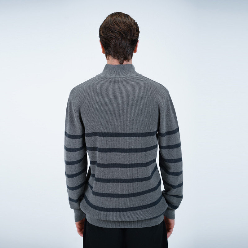 پلیور یقه ایستاده مردانه پاتن جامه مدل 304021030035999